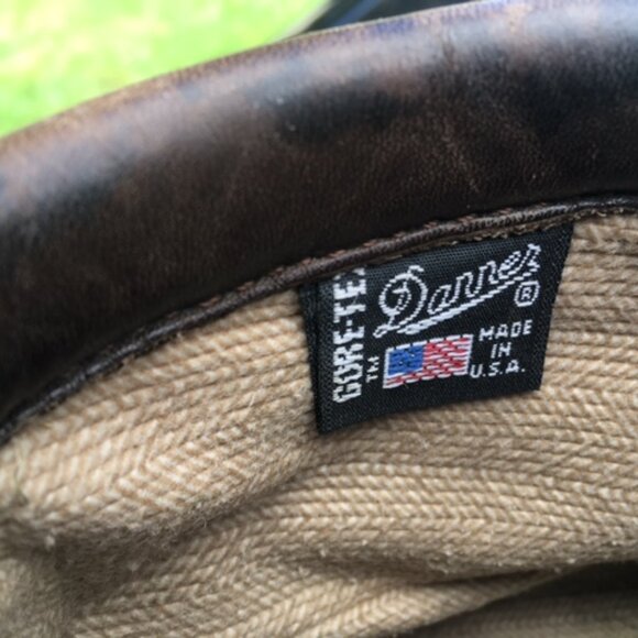 Danner Brown Lace Up Work Boots Size 8.5 - Picture 5 of 7